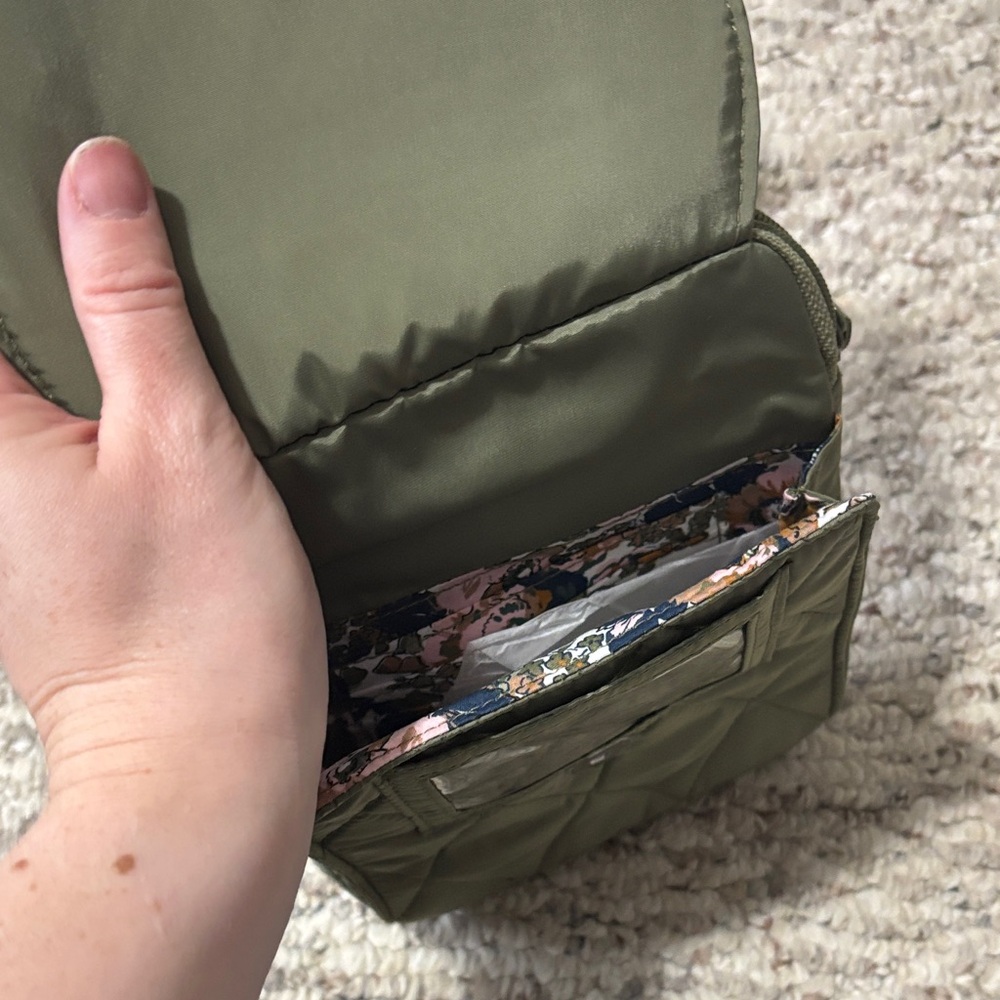 Vera Bradley Sage Quilted Crossbody Bag - Picture 2 of 3